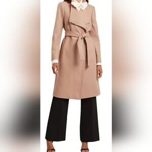 Ted Baker London Tan Coat with Black Pants